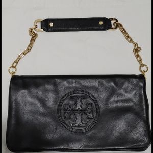 Tory Burch black clutch (only worn once)